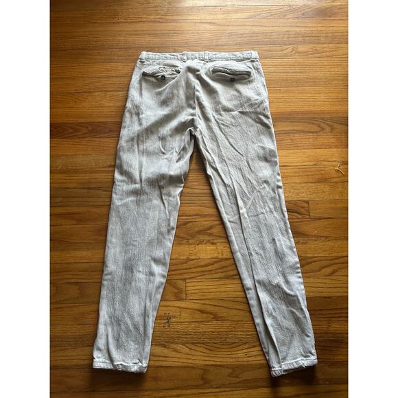 Zara Man 100% Cotton Light Wash Jeans – Raw Hem – Size 32 - Picture 8 of 14